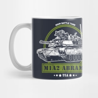 M1A2 Abrams US Army Tank Mug